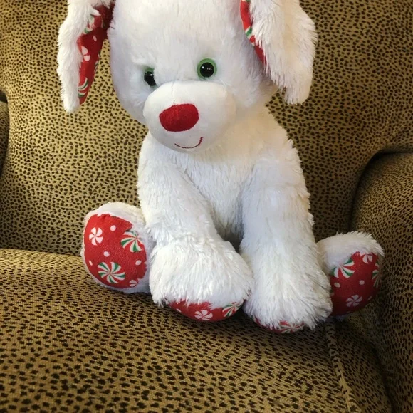 Build-A-Bear Merry Mint Pup 2012 Limited Edition - Picture 5 of 7